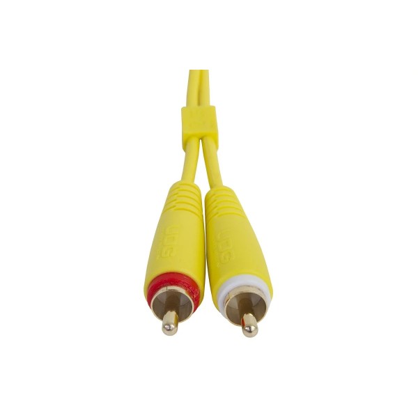 Міжблочний кабель 2 x RCA тато - 2 x RCA тато UDG Set RCA - RCA Yellow 3m (U97003YL)