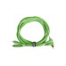 Міжблочний кабель 2 x RCA тато - 2 x RCA тато UDG Set RCA Straight-RCA Angled Green 3m (U97005GR)