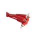Міжблочний кабель 2 x RCA тато - 2 x RCA тато UDG Set RCA Straight-RCA Angled Red 3m (U97005RD)