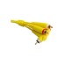 Міжблочний кабель 2 x RCA тато - 2 x RCA тато UDG Set RCA Straight-RCA Angled Yellow 3m (U97005YL)