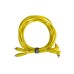Міжблочний кабель 2 x RCA тато - 2 x RCA тато UDG Set RCA Straight-RCA Angled Yellow 3m (U97005YL)