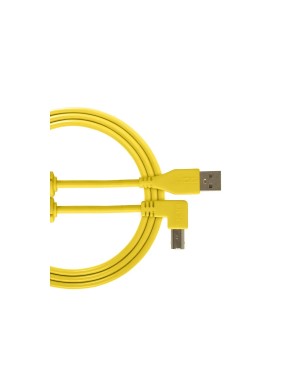 Цифровой кабель USB UDG Ultimate Audio Cable USB 2.0 AB Yellow Angled 1m
