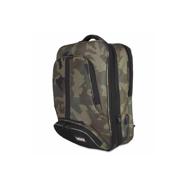 Рюкзак для DJ обладнання UDG Ultimate Backpack Slim Black Camo/Orange inside