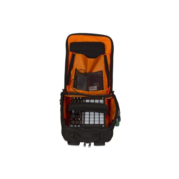 Рюкзак для DJ обладнання UDG Ultimate Backpack Slim Black/Orange Inside Рюкзак для DJ обладнання UDG Ultimate Backpack Slim Black/Orange Inside