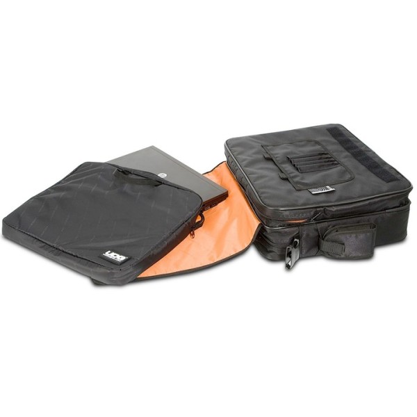Сумка для DJ обладнання UDG Ultimate CourierBag DeLuxe Black/Orange inside