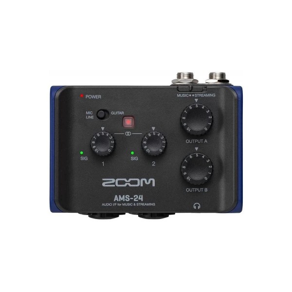 Аудіоінтерфейс Zoom AMS-24