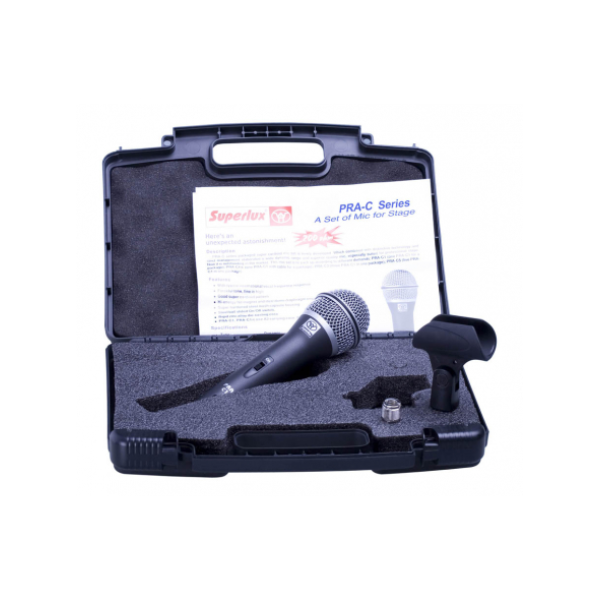 Вокальний мікрофон SUPERLUX PRAC1 Вокальний мікрофон SUPERLUX PRAC1