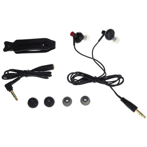 Вакуумні навушники SUPERLUX HD-381 Вакуумні навушники SUPERLUX HD-381