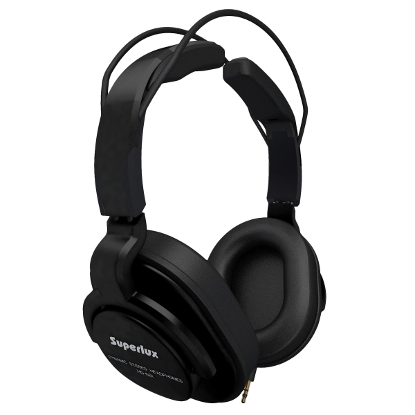 Накладні навушники SUPERLUX HD-661 Black Накладні навушники SUPERLUX HD-661 Black