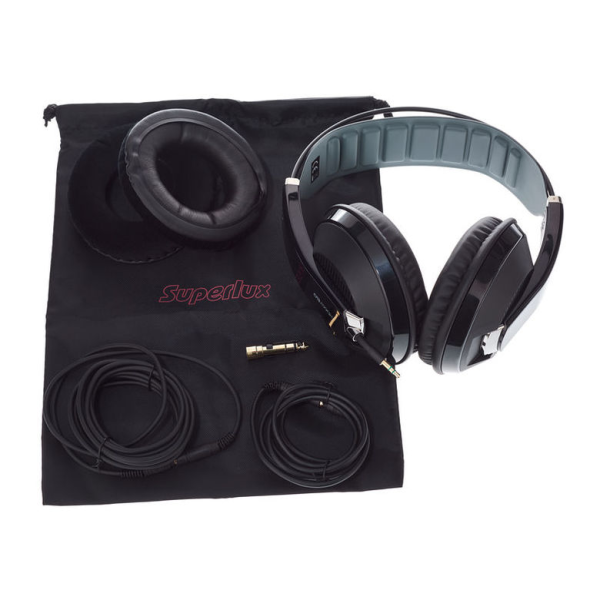 Накладні навушники SUPERLUX HD-662EVO (BLACK) Накладні навушники SUPERLUX HD-662EVO (BLACK)