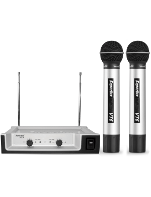 Радіосистема з двома ручними мікрофонами SUPERLUX VT96EE