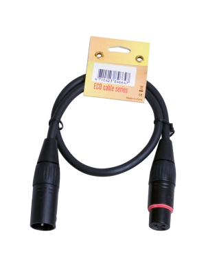 Микрофонный кабель XLR-XLR SUPERLUX CFM1FM Balanced Signal Cable (1m)