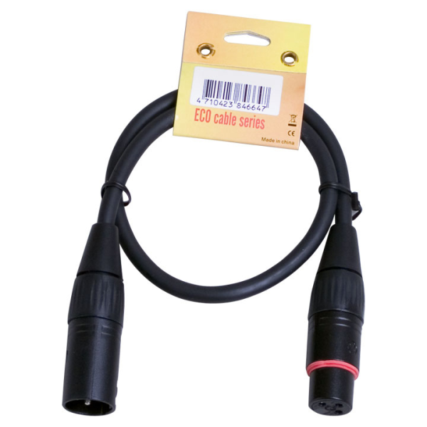 Мікрофонний кабель XLR-XLR SUPERLUX CFM1FM Balanced Signal Cable (1m)