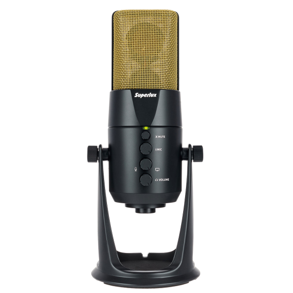 Студійний USB мікрофон SUPERLUX L401U Студійний USB мікрофон SUPERLUX L401U