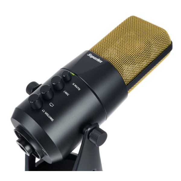 Студійний USB мікрофон SUPERLUX L401U Студійний USB мікрофон SUPERLUX L401U