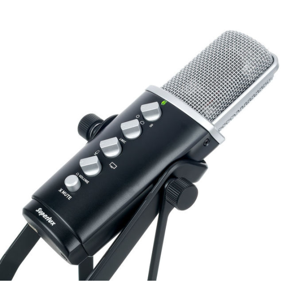 Студійний USB мікрофон SUPERLUX E431U Студійний USB мікрофон SUPERLUX E431U