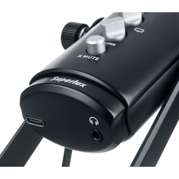 Студійний USB мікрофон SUPERLUX E431U Студійний USB мікрофон SUPERLUX E431U