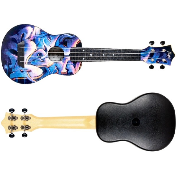 Укулеле Flight TUS40 Graffiti Travel soprano Укулеле Flight TUS40 Graffiti Travel soprano