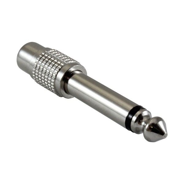 Перехідник тюльпан-мама (RCA) - моно джек-тато (1/4 Phone Jack) SOUNDKING CC301 Перехідник тюльпан-мама (RCA) - моно джек-тато (1/4 Phone Jack) SOUNDKING CC301