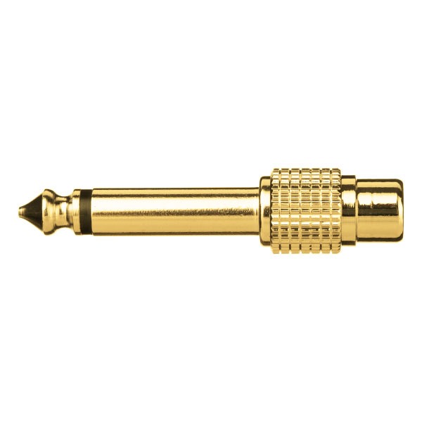 Перехідник тюльпан-мама (RCA) - моно джек-тато (1/4 Phone Jack) SOUNDKING CC302 Перехідник тюльпан-мама (RCA) - моно джек-тато (1/4 Phone Jack) SOUNDKING CC302