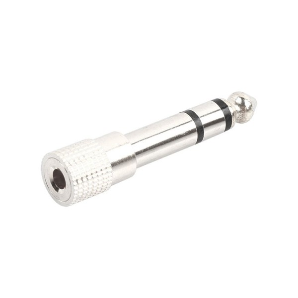 Перехідник миниджек 1/8 TRS -мама - 1/4 TRS -тато, металевий SOUNDKING CC309-1 Перехідник миниджек 1/8 TRS -мама - 1/4 TRS -тато, металевий SOUNDKING CC309-1