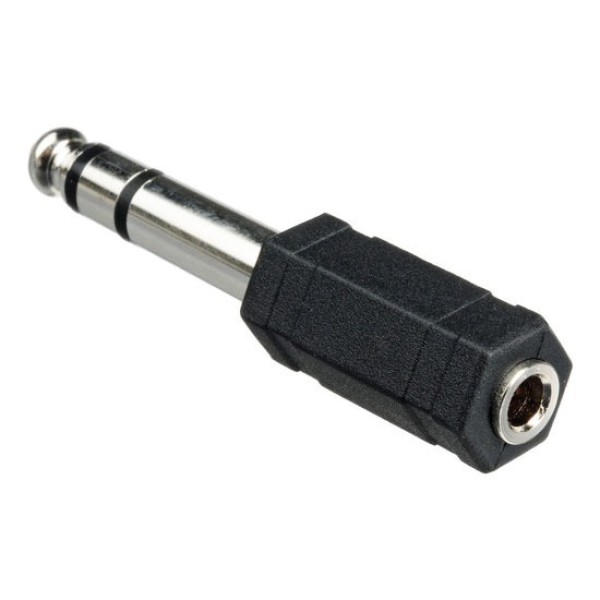 Перехідник миниджек-мама (3,5) - стерео джек-тато (1/4 PHONE JACK) SOUNDKING CC309