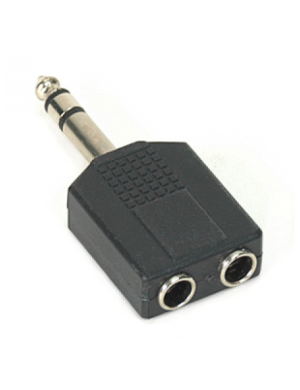 Переходник, 2 ждек моно "мама" - джек "папа" стерео SOUNDKING SKCC312