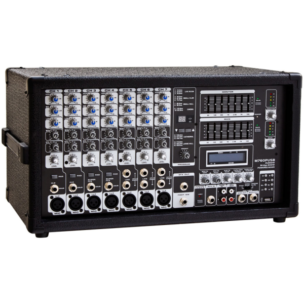 Активний мікшерний пульт ARCTIC M760P-USB Активний мікшерний пульт ARCTIC M760P-USB