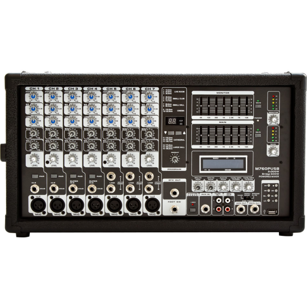 Активний мікшерний пульт ARCTIC M760P-USB Активний мікшерний пульт ARCTIC M760P-USB