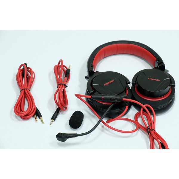 SHADE Такстар - Ігрові навушники високого класу з мікрофоном і драйверами на неодімових магнітах SHADE Такстар - Ігрові навушники високого класу з мікрофоном і драйверами на неодімових магнітах