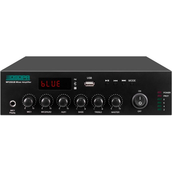 Трансляційний підсилювач потужності DSPPA MP250UB