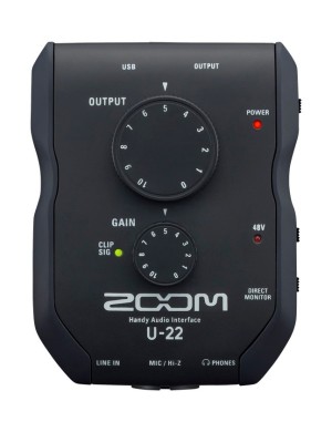 Интерфейс Zoom U-22