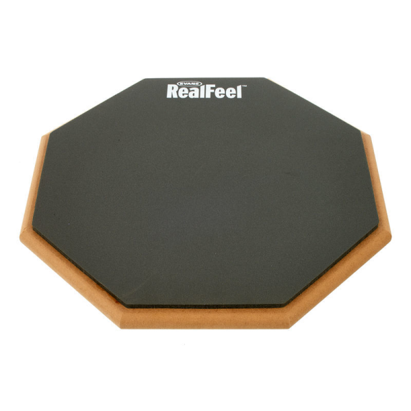 Двухстронній тренувальний пед 12 "EVANS RF12D 12 REAL FEEL 2-SIDED PAD
