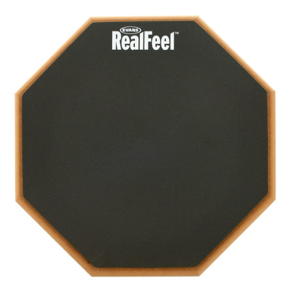 Двухстронній тренувальний пед 12 "EVANS RF12D 12 REAL FEEL 2-SIDED PAD