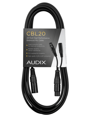 Микрофонный кабель AUDIX CBL20