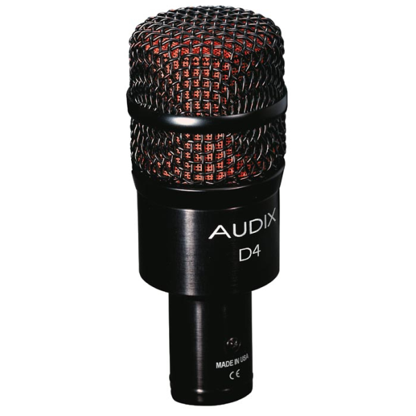 Динамічний інструментальний мікрофон AUDIX D4 Динамічний інструментальний мікрофон AUDIX D4