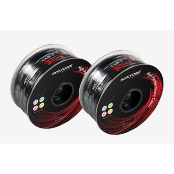 Кабель мікрофонний Roxtone MC040, 4х0.22 кв. мм, вн. діаметр 6,2 мм, 100 м