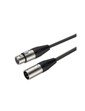 Готовый микрофонный кабель Roxtone SMXX200L1, 2x0.22 кв.мм, вн.диаметр 6 мм, 1 м