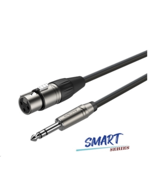 Готовый микрофонный кабель Roxtone SMXJ220L3, 2x0.22 кв.мм, вн.диаметр 6 мм, 3 м