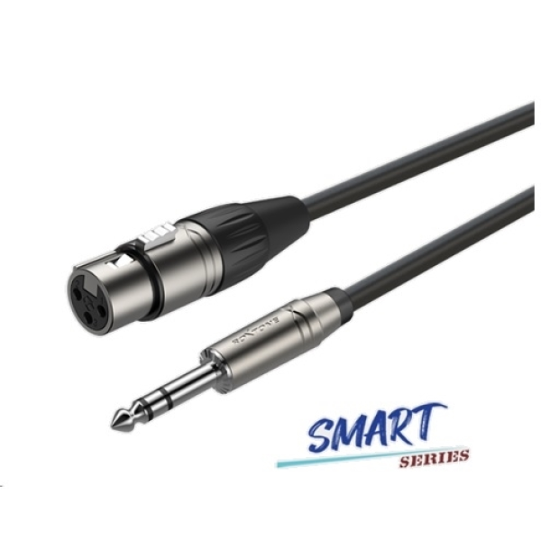 Готовий мікрофонний кабель Roxtone SMXJ220L10, 2x0.22 кв.мм, вн.діаметр 6 мм, 10 м