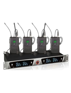Цифрова радіосистема з чотирма петличними (головними) мікрофонами Emiter-S TA-991P