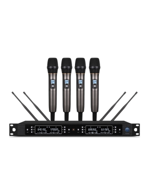 Радіосистема із чотирма ручними мікрофонами Emiter-S TA-U802H
