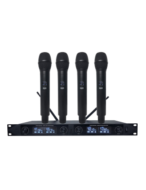 Радіосистема із чотирма ручними мікрофонами Emiter-S TA-992H