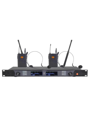 Радиосистема с двумя главными микрофонами Emiter-S TA-U19P