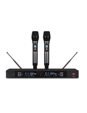 Радіосистема із двома ручними мікрофонами Emiter-S TA-U27H