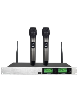 Радіосистема із двома ручними мікрофонами Emiter-S TA-U402H