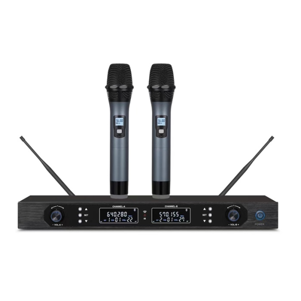 Радіосистема із двома ручними мікрофонами Emiter-S TA-U803H