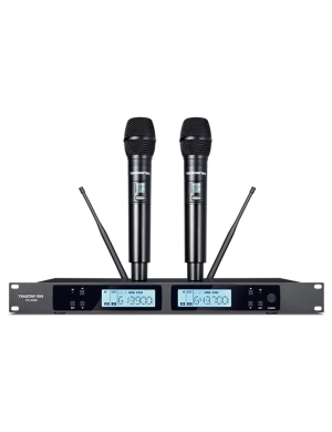 Радіосистема із двома ручними мікрофонами Takstar TS-3380