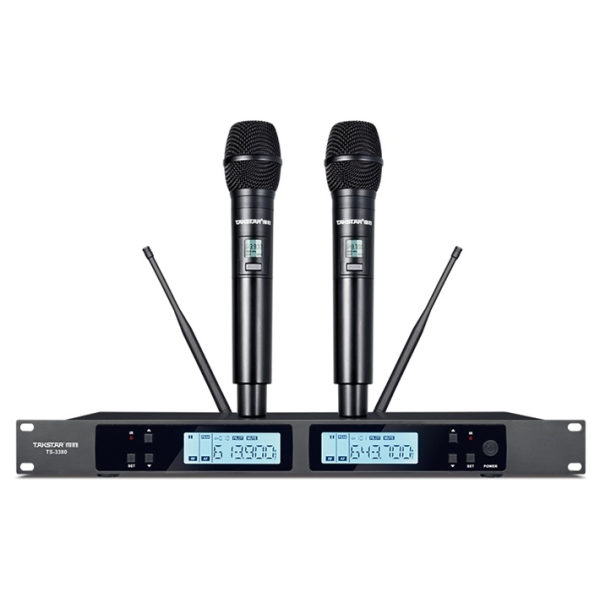 Радіосистема із двома ручними мікрофонами Takstar TS-3380