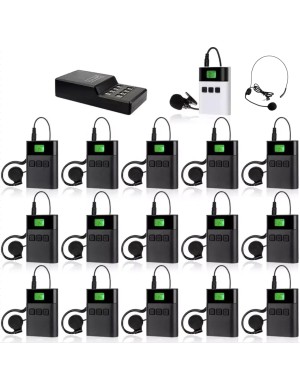 Бездротова система тур-гід DV audio TGD-KIT1T15R комплект